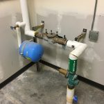 DC Backflow Assembly on commercial domestic water supply