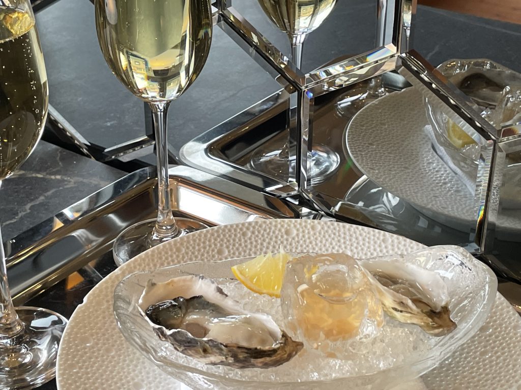 Champagne and Oysters
